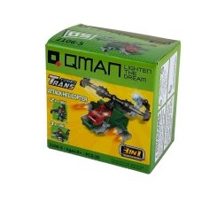 Конструктор Qman 2106 Trans-collector 30-36 деталей мікс