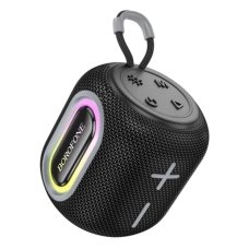 Колонка портативна BOROFONE BR39 Kaya Bluetooth LED FM чорний