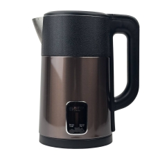 Електрочайник BITEK BT-7955 нержавіюча сталь 2.5 л чорний з коричневим