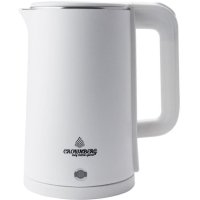 Електрочайник Crownberg CB-2845 пластик 1.8 л білий