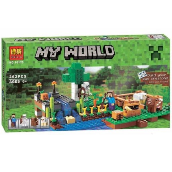 Конструктор BELA My World Ферма 262 деталі