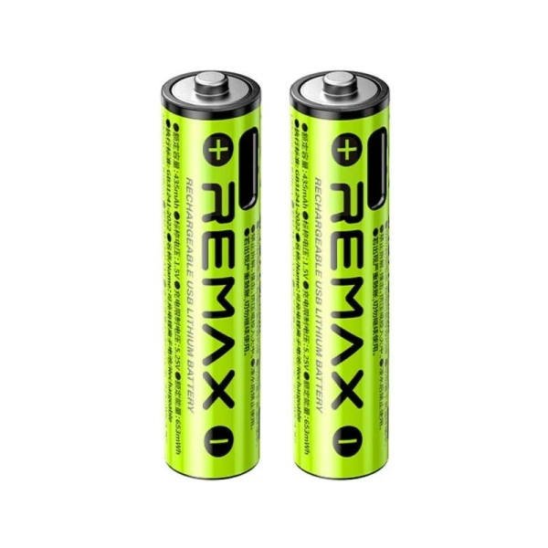 Акумулятор REMAX New Energy AAA Rechargeable USB Lithium Battery 814mWh (2шт) new