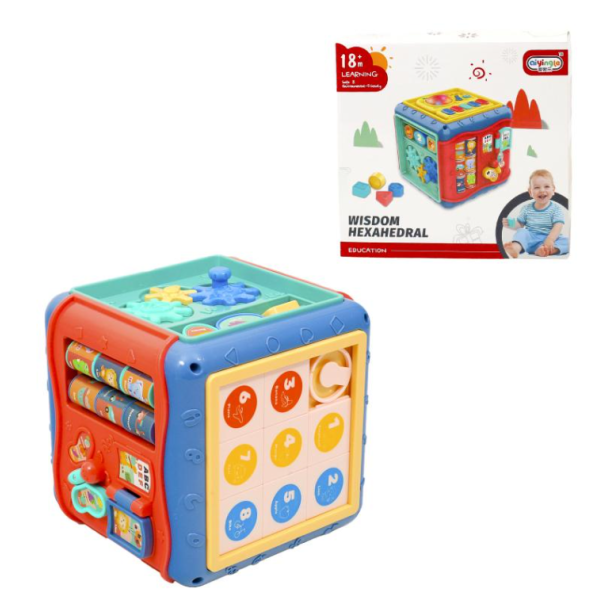 / Іграшка-сортер "Куб", 668-157 new