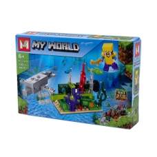 Конструктор Minecraft MG1261 My World 118-134 деталі мікс
