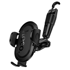 Тримач для гаджетів на дзеркало заднього огляду Hoco H88 Rally пластик чорний