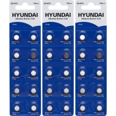 Батарейка HYUNDAI AG3 Blister 10 "таблетка" 7008003 new