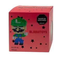 Конструктор піксельний Bloquitoys 40-ZK Супер Маріо 560 деталей