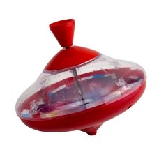 Іграшка Дзиґа 775-33 пластик 13 см червоний