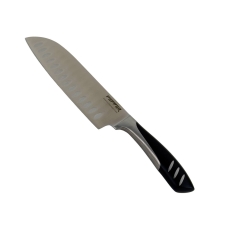 Ніж кухонний сантоку 31 см Pepper PR-4007-6 Tadami нержавіюча сталь сріблястий з чорним