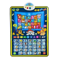 Плакат учнівський Алфавіт український та англійський 45 х 60 см Paw Patrol Kids Hits KH07-005L зі звуковими ефектами