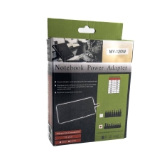 / Універсальний зарядний пристрій MY-120W, 120Вт, 4.5А, 8 перехідників, 1м, для ноутбуків