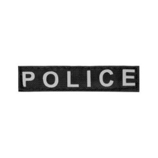Змінний напис для шлеї POLICE Dog Extreme 24731 POLICE 3-4 розмір чорний