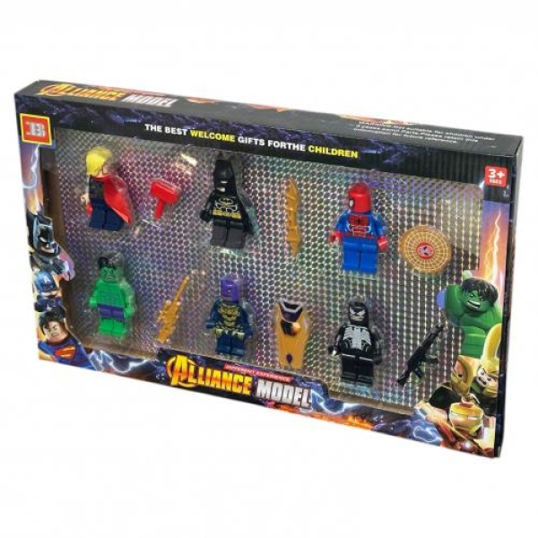 Набір фігурок "Супергерої", 25007 new