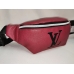 / Cумка LV унісекс, шкір-зам, на пояс, червоний / Cумка LV унісекс, шкір-зам, на пояс, червоний