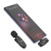 Мікрофон конденсаторний петличний HOCO L15 Crystal Type-C для смартфона Bluetooth чорний Мікрофон конденсаторний петличний HOCO L15 Crystal Type-C для смартфона Bluetooth чорний