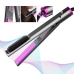 Плойка випрямляч волосся Hair Straightener 3в1 керамічне покриття 60 Вт чорний з рожевим