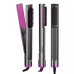 Плойка випрямляч волосся Hair Straightener 3в1 керамічне покриття 60 Вт чорний з рожевим