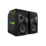 Комп’ютерні колонки JEDEL S-599 RGB Bluetooth USB+AUX 3W×2 Black new