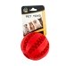 Жувальна іграшка для собак М'яч 677 7 см червоний Жувальна іграшка для собак М'яч 677 7 см червоний