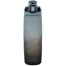 Пляшка для води Kite K24-1200-1 760 мл сірий з чорним