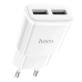 Зарядний блок живлення 2хUSB HOCO C88A Star 5 V 2.4 A білий Зарядний блок живлення 2хUSB HOCO C88A Star 5 V 2.4 A білий