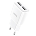 Зарядний блок живлення 2хUSB HOCO C88A Star 5 V 2.4 A білий Зарядний блок живлення 2хUSB HOCO C88A Star 5 V 2.4 A білий