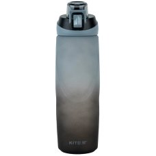Пляшка для води Kite K24-1200-1 760 мл сірий з чорним