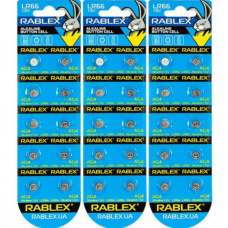 Батарейка RABLEX "таблетка" 1.5V AG4 (LR66) new