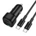 Автомобільний зарядний пристрій з кабелем Type-C+USB/Type-C BOROFONE BZ34B Cloud 38 W чорний Автомобільний зарядний пристрій з кабелем Type-C+USB/Type-C BOROFONE BZ34B Cloud 38 W чорний