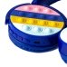 Навушники дитячі бездротові накладні POP IT Rainbow Headset 950BT FM MP3 Bluetooth синій