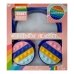 Навушники дитячі бездротові накладні POP IT Rainbow Headset 950BT FM MP3 Bluetooth синій