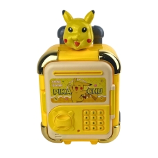 Скарбничка-сейф Пікачу MK5685 26 х 17 см електронна з кодовим замком жовтий