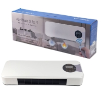 Тепловентилятор обігрівач Germatic Air MODKLI-A електричний 800 Вт білий