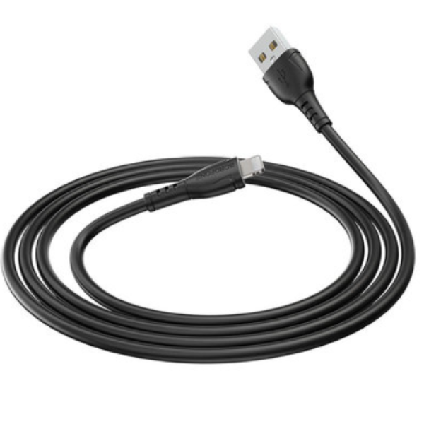 Кабель USB/Apple Lightning 1 м BOROFONE BX51 2.4 А чорний