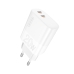 Зарядний блок живлення 2хType-C WUW C193 20 W 12 V 1.67 A білий