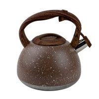 Чайник для плити Empire EM-7701 Лоно нержавіюча сталь 3 л коричневий