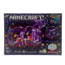 Конструктор Minecraft GT-105 Місто світла і Місто тіней світлові ефекти 220 деталей
