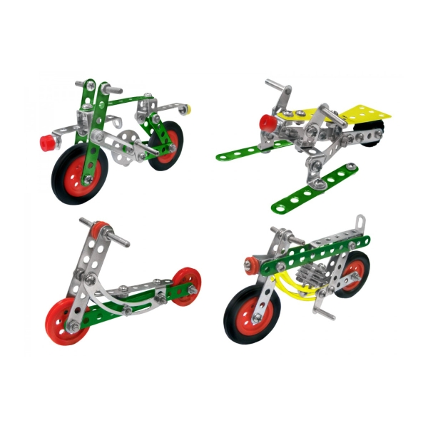 Конструктор металевий Technok Toys 1394 Мототранспорт 198 деталей