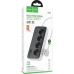 Мережевий фільтр-подовжувач 4 розетки HOCO AC22 Sunlight 3хUSB/Type 1.5 м чорний з сірим Мережевий фільтр-подовжувач 4 розетки HOCO AC22 Sunlight 3хUSB/Type 1.5 м чорний з сірим