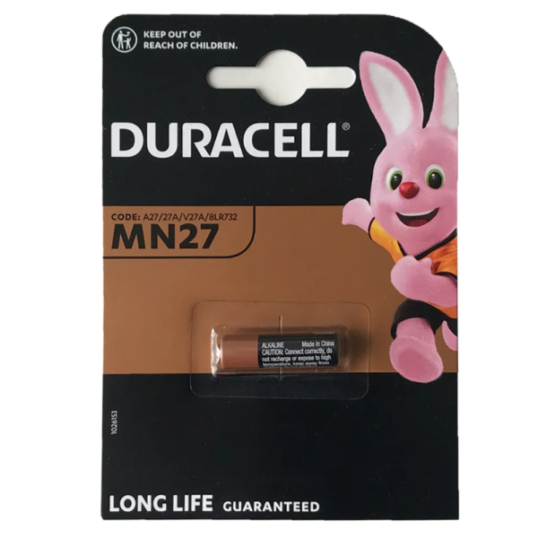 Батарейка DURACELL A27 MN27 new