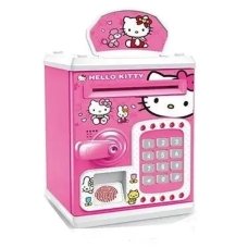 Скарбничка-сейф Hello Kitty WF-3002HK 24 х 13.5 см електронна з кодовим замком рожевий