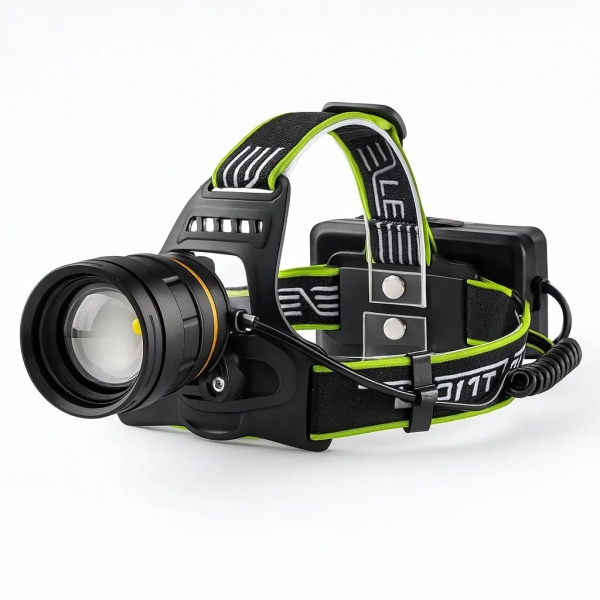 Налобний ліхтар BL-A12-3-P90, 1000 м, 3 режими, акумуляторний комплект new