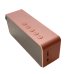 Колонка портативна з годинником Kimiso K-12 Bluetooth рожевий
