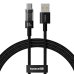 Кабель USB/Type-C 2 м Baseus Gem 100 Вт чорний Кабель USB/Type-C 2 м Baseus Gem 100 Вт чорний