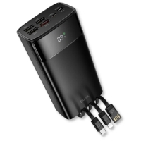 УМБ Hoco DB89B Element 22.5W fully compatible with digital display and cable 30 000mAh Black new