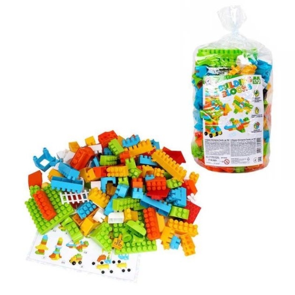 Конструктор пластиковий Technoc Toys 7921 Building Blocks 170 деталей