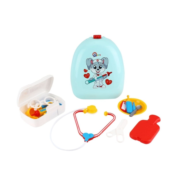 Дитячий ігровий набір 14в1 Маленький лікар Technok Toys 8638 у рюкзаку