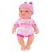 Пупс Limo Toy зі звуковими ефектами шарнірний 24 см рожевий