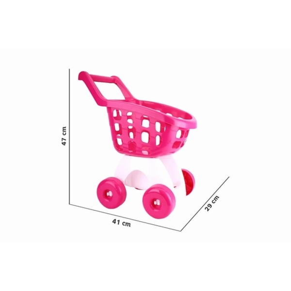 / Візок для супермакету Technok toys 8249 рожевий