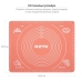 / Силіконовий килимок для випічки і розкочування PRC CHI 64*45см